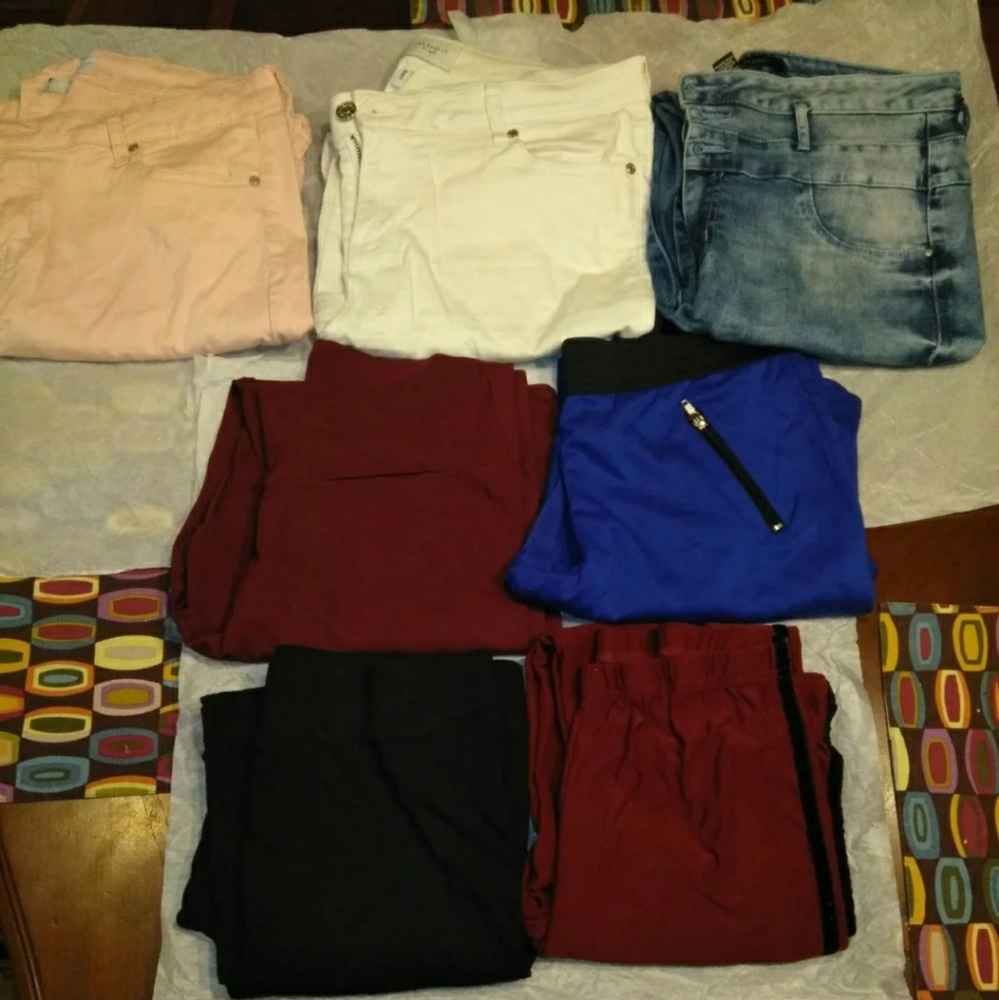 Bundle of 7 jeans/leggings for woman/Juniors
